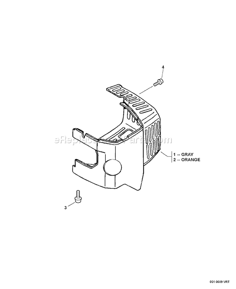 Page C Diagram and Parts List for HC-150 S83613001001 - S83613999999 Echo Hedge Trimmer