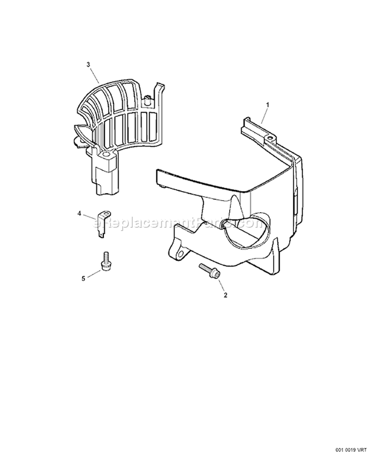 Page C Diagram and Parts List for HC-235 S64811010377 - S64811999999 Echo Hedge Trimmer