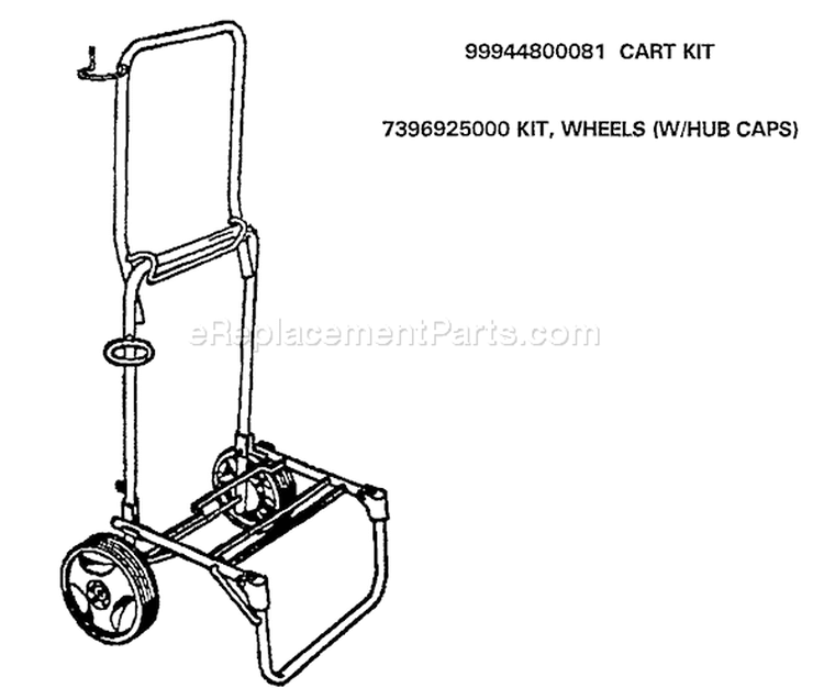 Page B Diagram and Parts List for HPP-1890 1991 Echo Pressure Washer