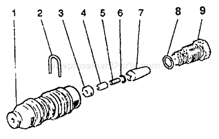 Page G Diagram and Parts List for HPP-1900  Echo Pressure Washer