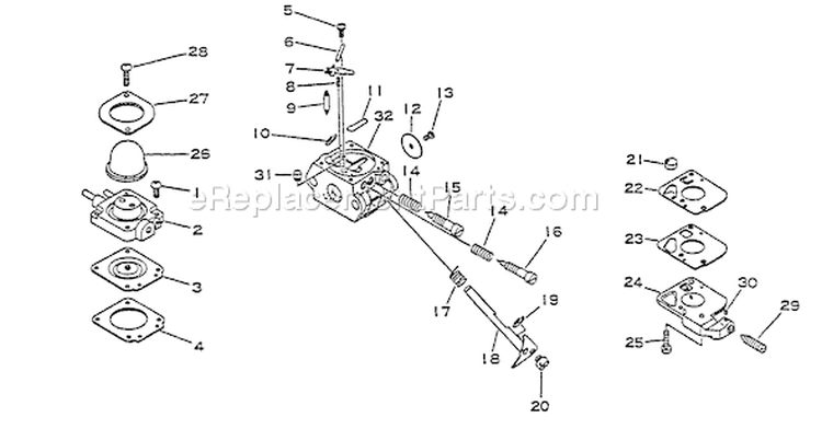 Page A Diagram and Parts List for LHD-1700 002838-004337 Echo Hedge Trimmer