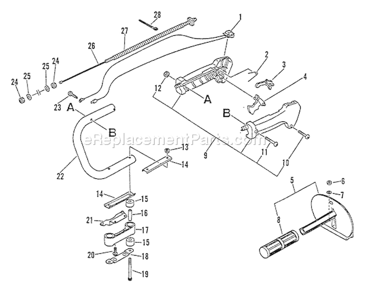 Page D Diagram and Parts List for LHS-3000 001001-002501 Echo Hedge Trimmer