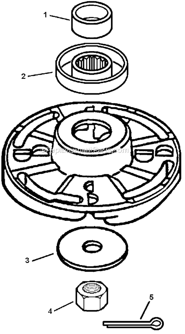 Cutting Heads - Heavy Duty Fixed Line Diagram and Parts List for PAS-225 S59612001001-S59612022000 Echo Trimmer