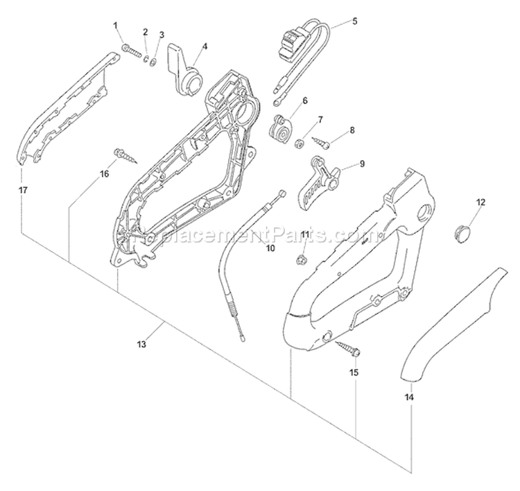 Page D Diagram and Parts List for PB-231LN 06001001 - 06004666 Echo Leaf Blower / Vacuum