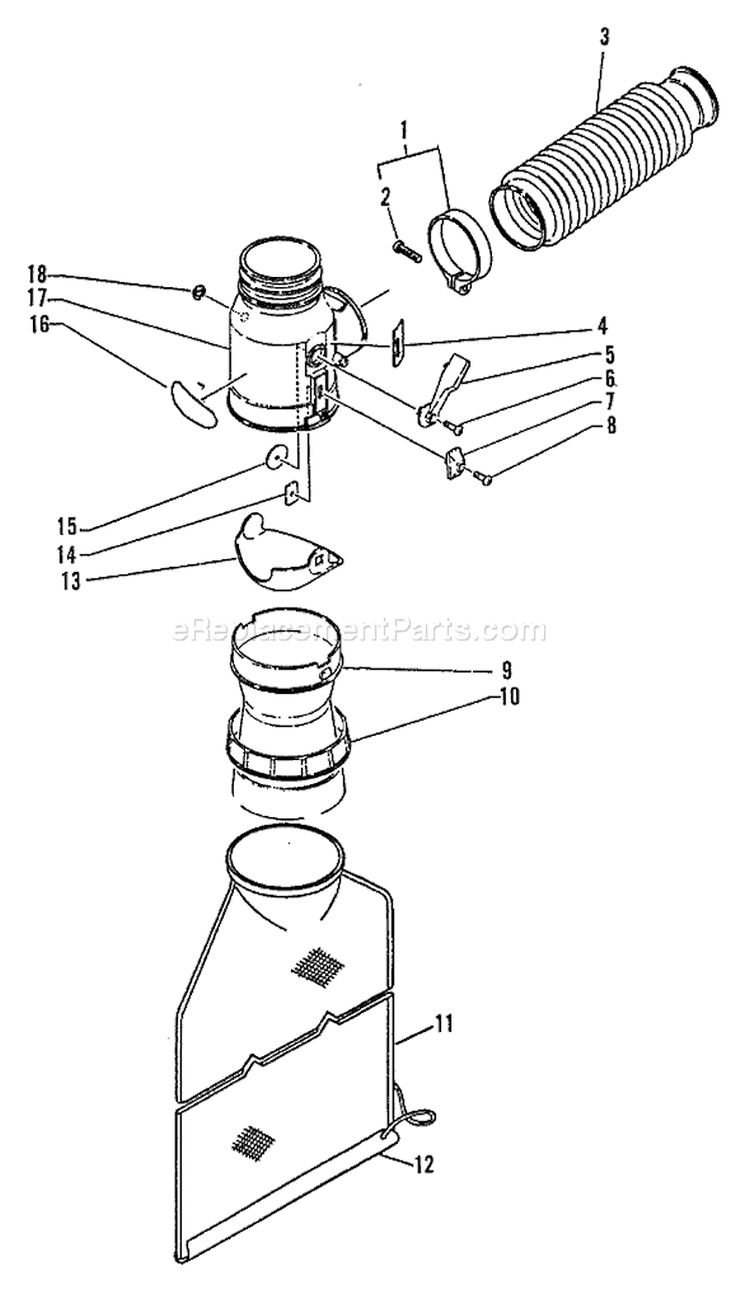 Page I Diagram and Parts List for PB-300E 0049617 Echo Leaf Blower / Vacuum