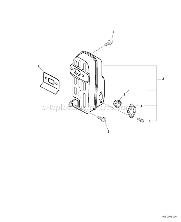 Page E Diagram and Parts List for PB-750T 07001001 - 07001432 Echo Leaf Blower / Vacuum