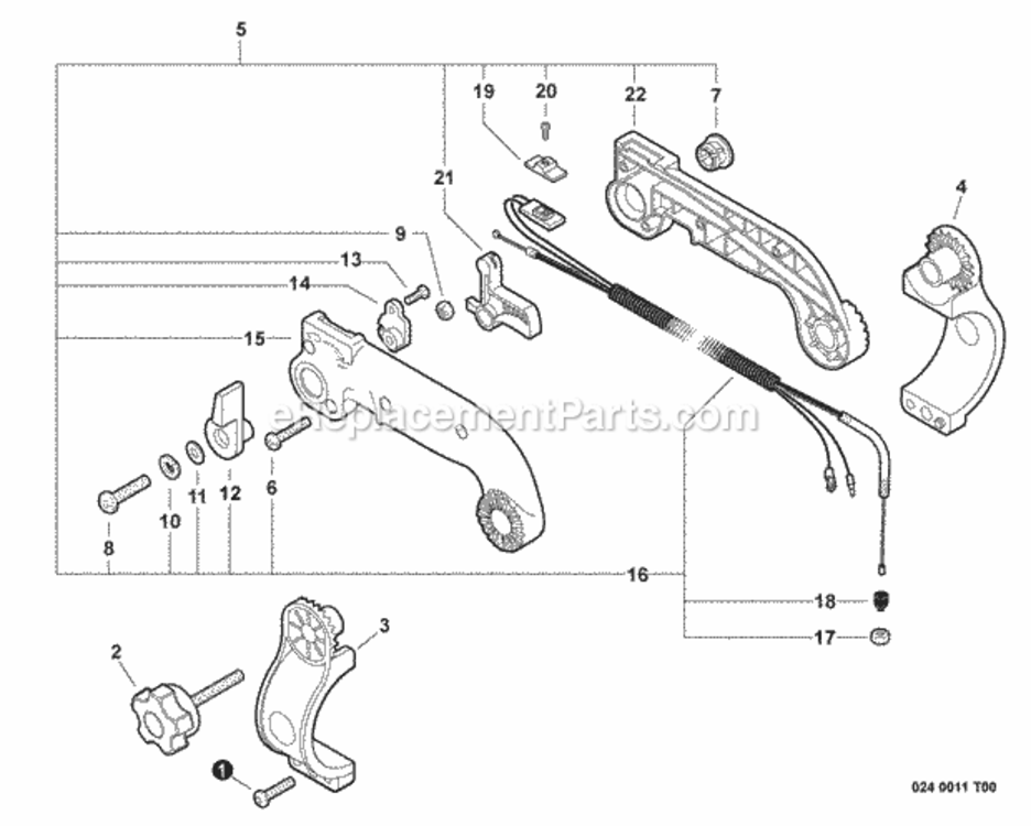 Tube_Mount_Throttle_Control Diagram and Parts List for PB-760LNT P39413001001 - P39413999999 Echo Leaf Blower / Vacuum