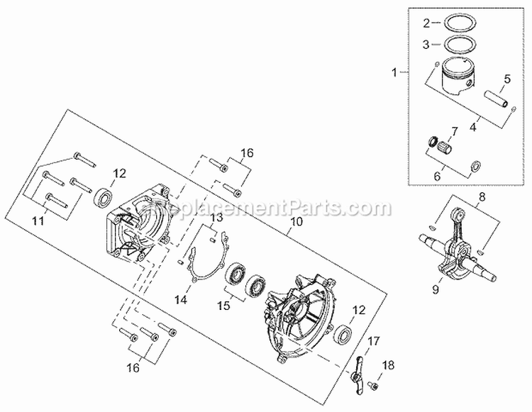 Page B Diagram and Parts List for PB-770H  Echo Leaf Blower / Vacuum