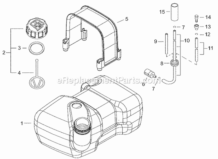 Page E Diagram and Parts List for PB-770H  Echo Leaf Blower / Vacuum