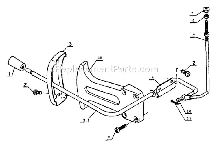 Page E Diagram and Parts List for PB-9 After S/N 001001 Echo Leaf Blower / Vacuum
