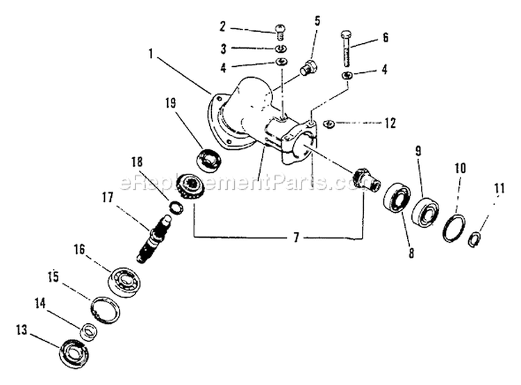 Page F Diagram and Parts List for PE-2201A  Echo Edger