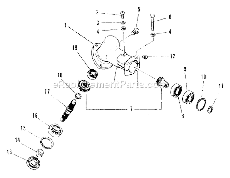 Page F Diagram and Parts List for PE-2400 001001-008000 Echo Edger