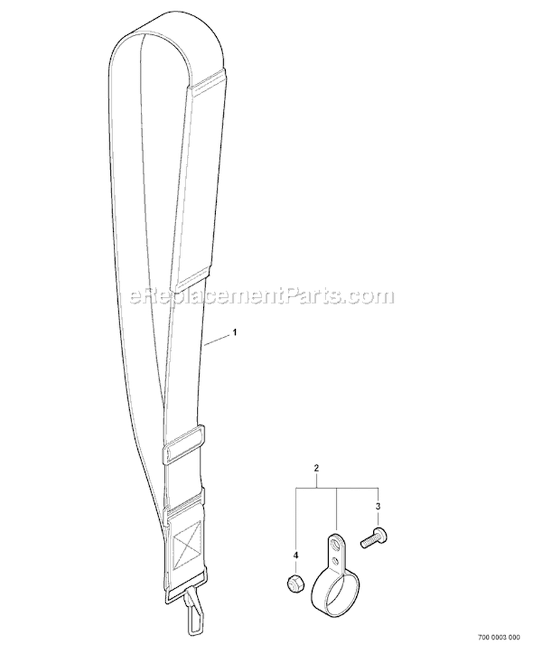 Page O Diagram and Parts List for PPF-211 06001423-06999999 Echo Pole Saw