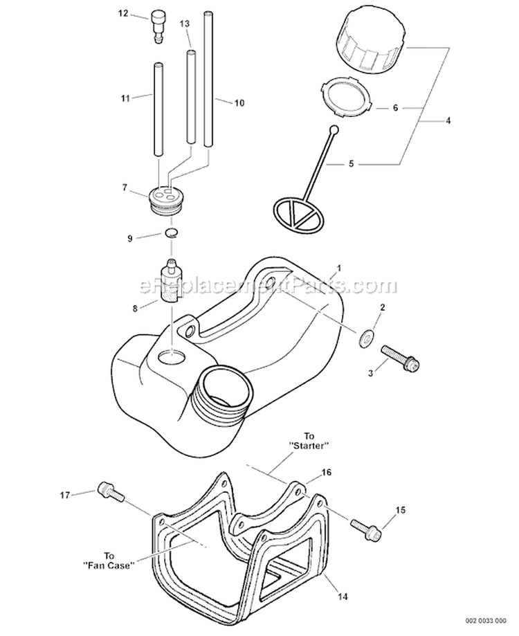 Page G Diagram and Parts List for PPF-211 06001423-06999999 Echo Pole Saw