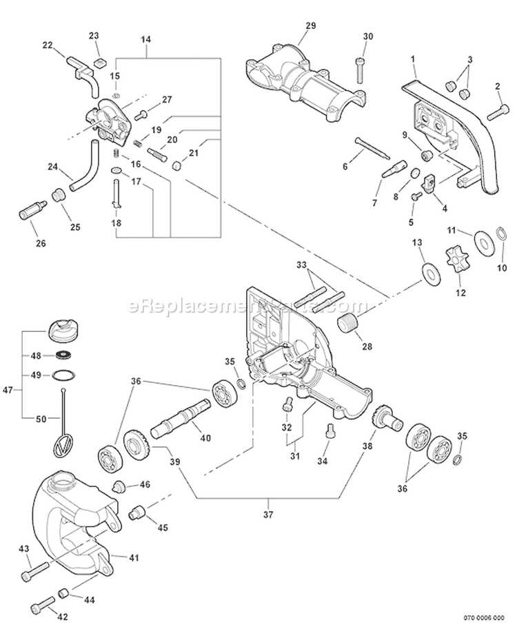Page I Diagram and Parts List for PPF-225 S63212001001-S63212999999 Echo Pole Saw