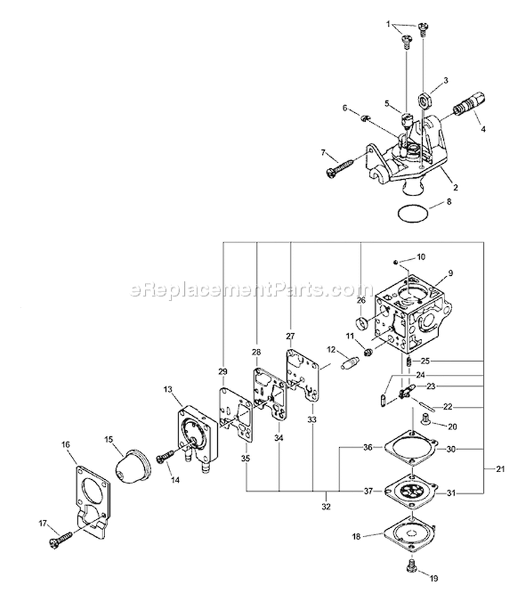 Page A Diagram and Parts List for PPT-230 04001001-04999999 Echo Pole Saw