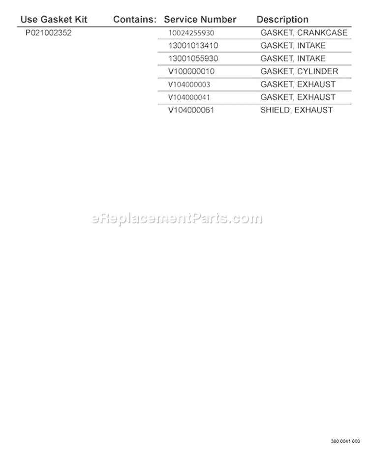 Page H Diagram and Parts List for PPT-260 03001001-03006148 Echo Pole Saw