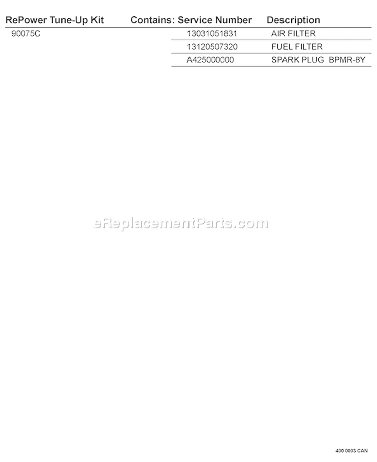 Page P Diagram and Parts List for PPT-260 E09113001001-E09113999999 Echo Pole Saw