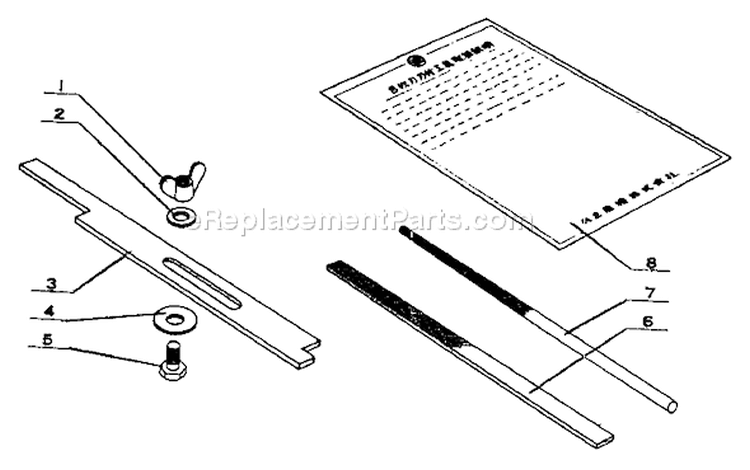 Page I Diagram and Parts List for SRM-201F  Echo Trimmer