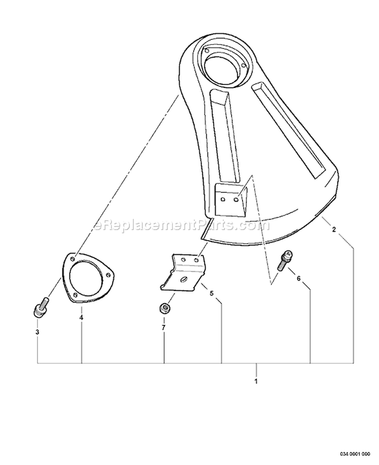 Page O Diagram and Parts List for SRM-210SB 07001001 - 07999999 Echo Trimmer