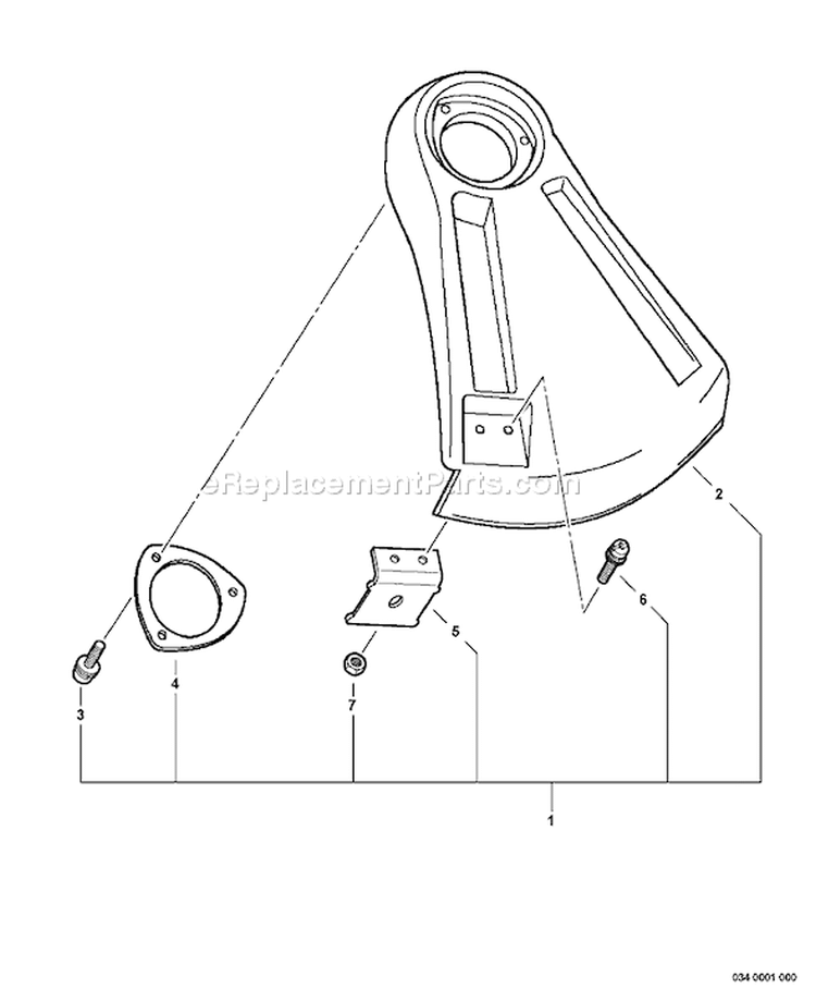 Page N Diagram and Parts List for SRM-210I 08002838 - 08017570 Echo Trimmer