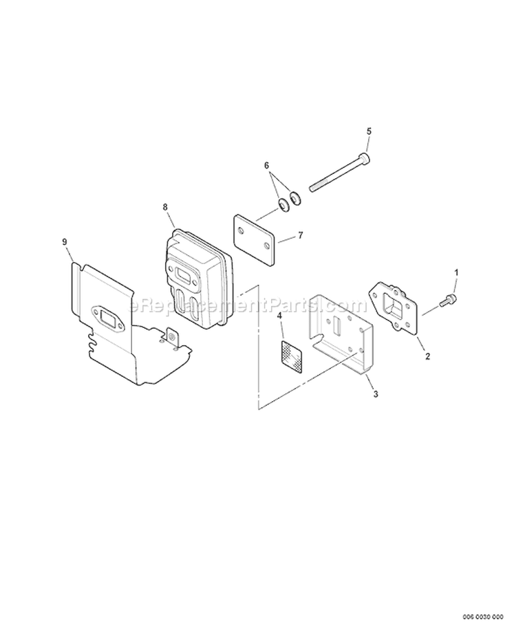 Page E Diagram and Parts List for SRM-210SB 10001301 - 10999999 Echo Trimmer