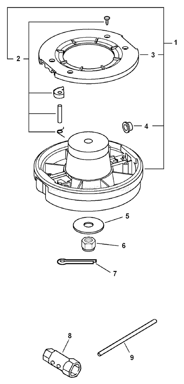 Page N Diagram and Parts List for SRM-211I 06001001 - 06001688 Echo Trimmer