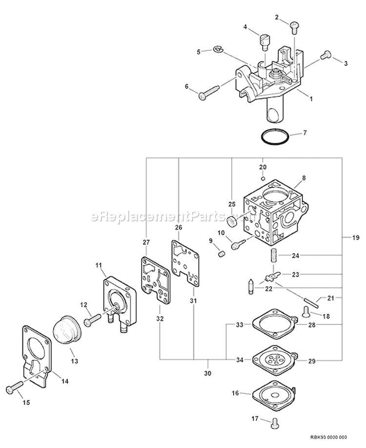 Page A Diagram and Parts List for PPT-235ES S07037001001-S07037999999 Echo Pole Saw