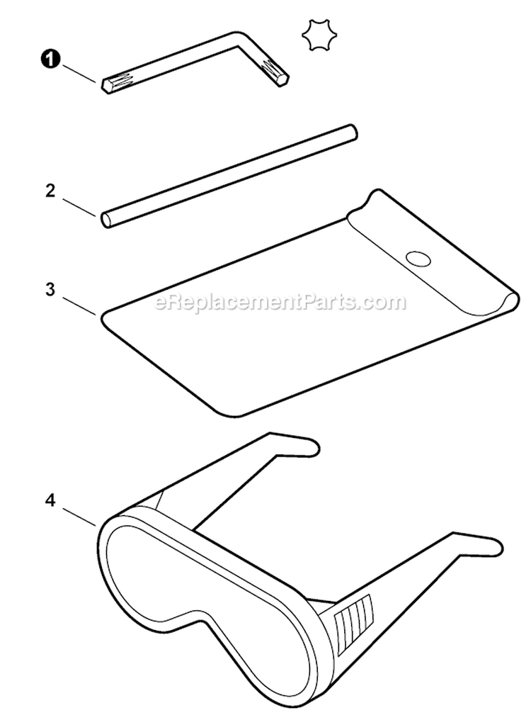 Page S Diagram and Parts List for SRM-225 S03912001001 - S03912999999 Echo Trimmer