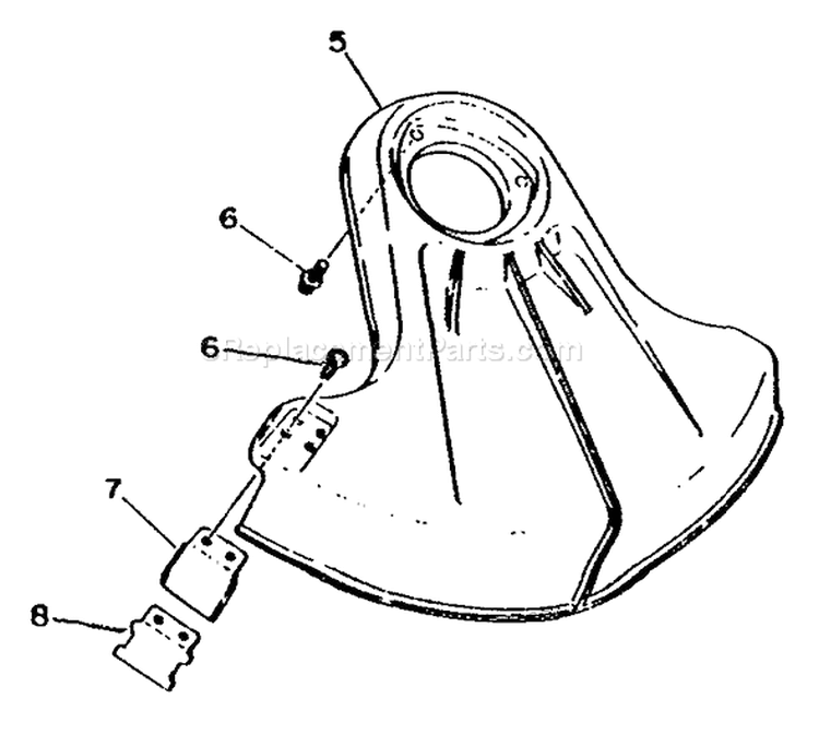 Page G Diagram and Parts List for SRM-250E  Echo Trimmer