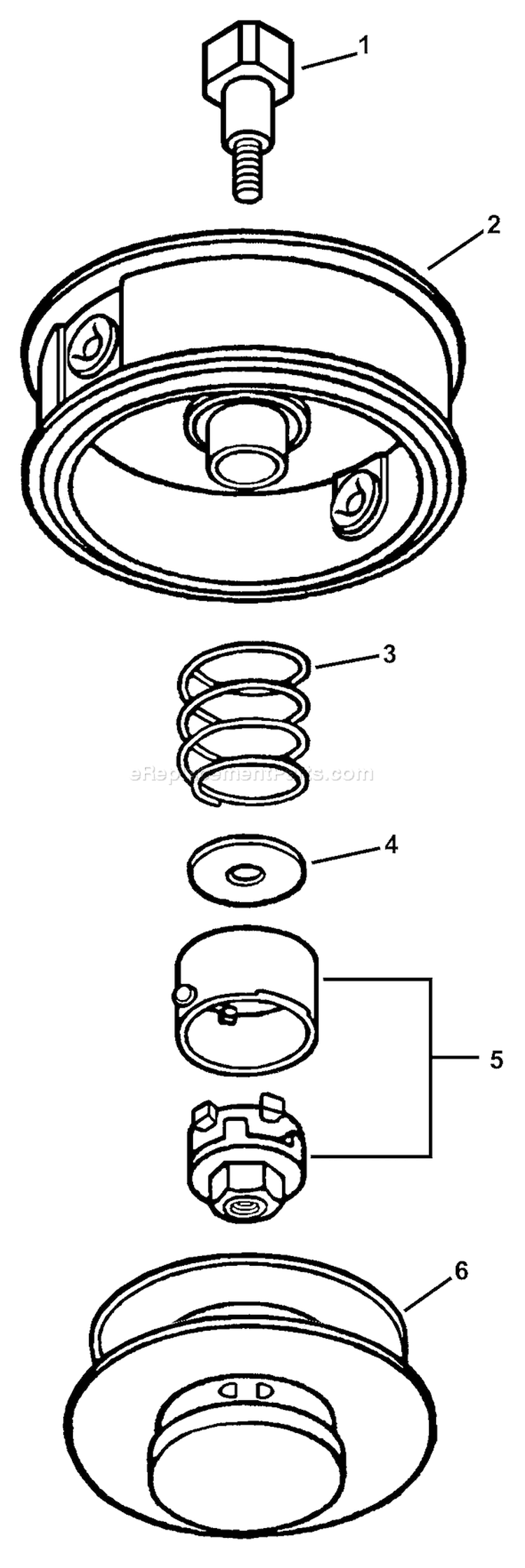 Page N Diagram and Parts List for SRM-265T S81013001001 - S81013999999 Echo Trimmer