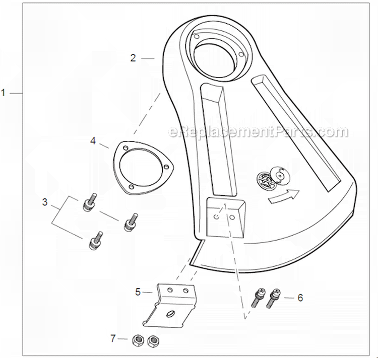 Page N Diagram and Parts List for SRM-266U  Echo Trimmer