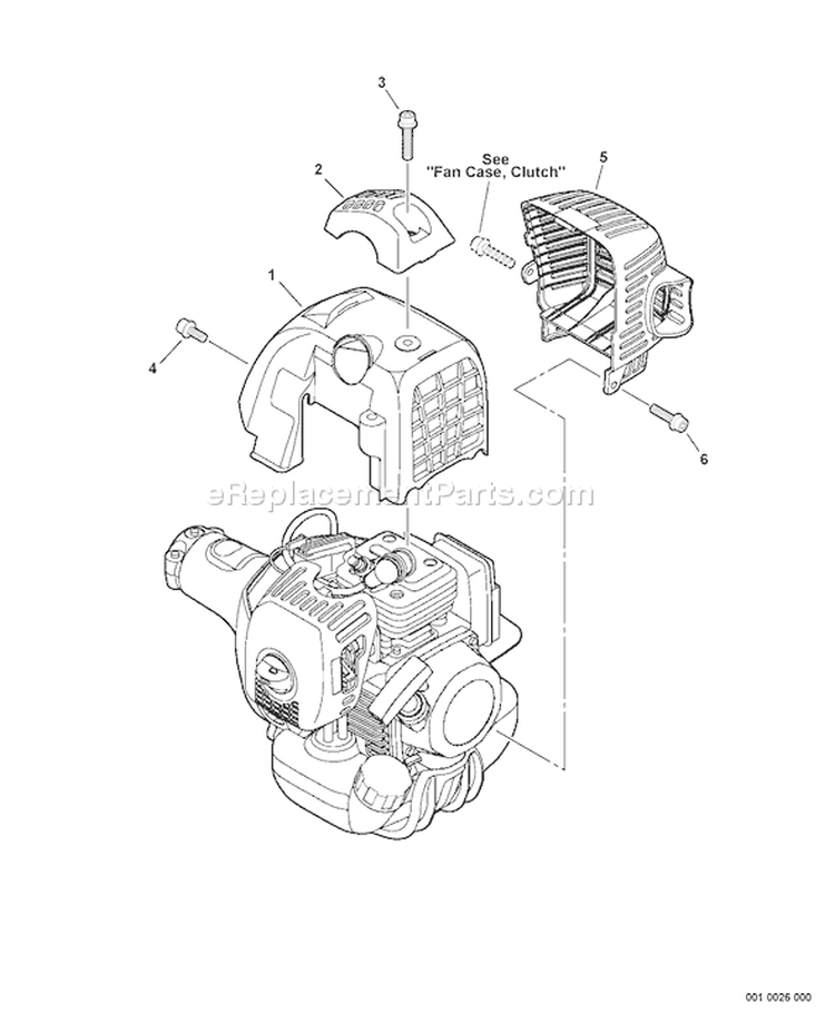 Page C Diagram and Parts List for PPT-280 E09213001001-E09213999999 Echo Pole Saw