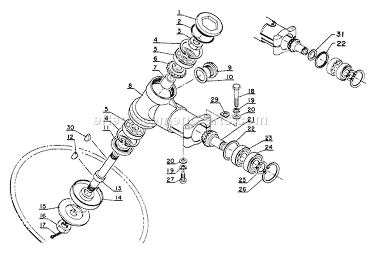 Page I Diagram and Parts List for SRM-302ADX  Echo Trimmer