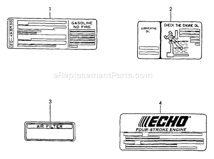 Page N Diagram and Parts List for TP-2000  Echo Water Pump