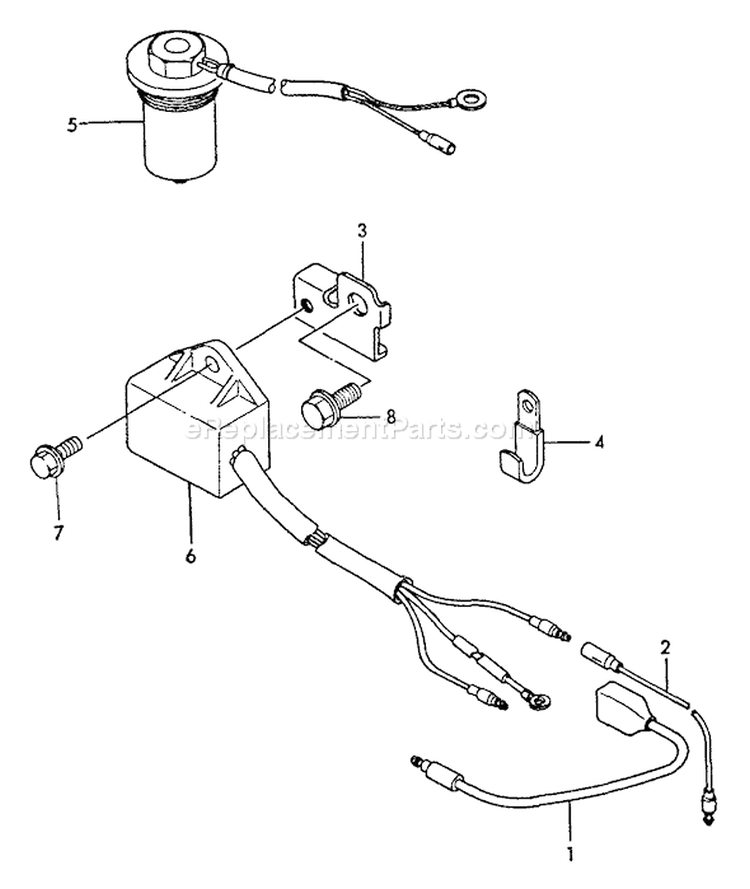 Page O Diagram and Parts List for TP-2000  Echo Water Pump