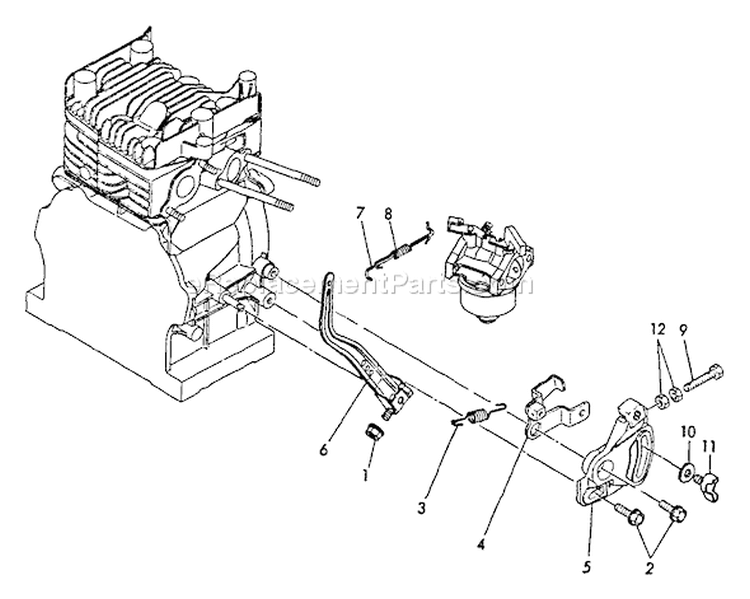 Page S Diagram and Parts List for TP-2000  Echo Water Pump