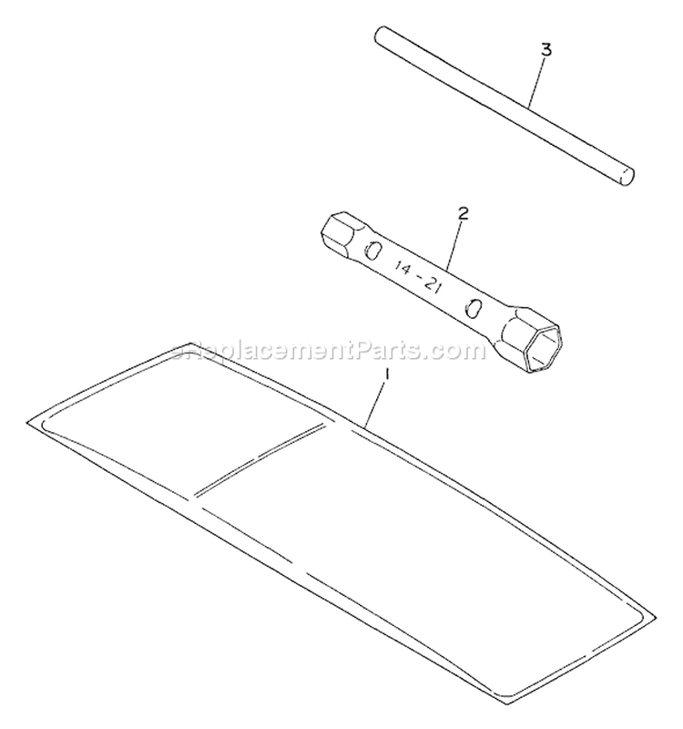 Page B Diagram and Parts List for TP-2001 After S/N 2612508 Echo Water Pump