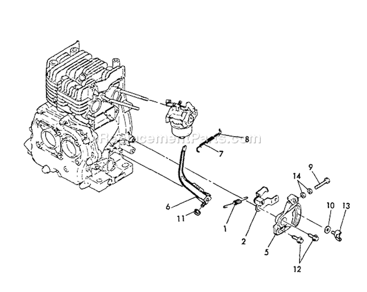 Page S Diagram and Parts List for TP-3000  Echo Water Pump