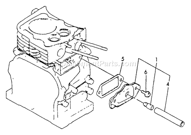 Page A Diagram and Parts List for WP-2000 After S/N A1010 Echo Water Pump