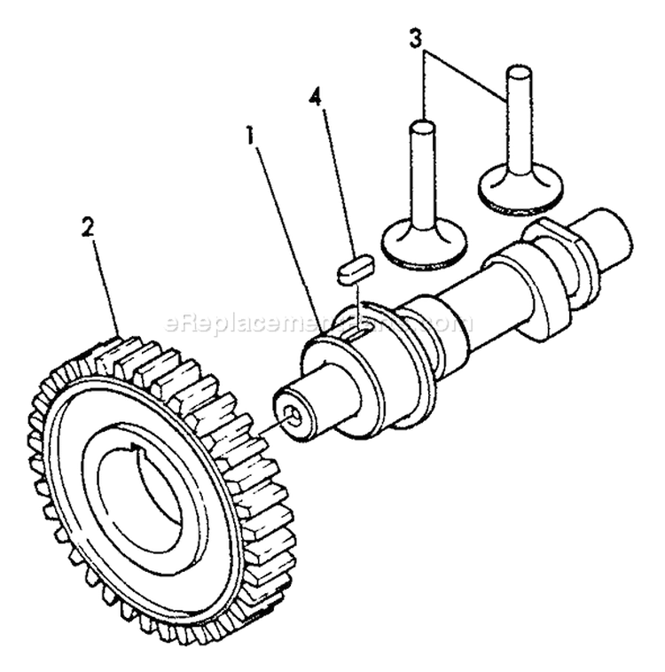 Page B Diagram and Parts List for WP-2000 After S/N A1010 Echo Water Pump