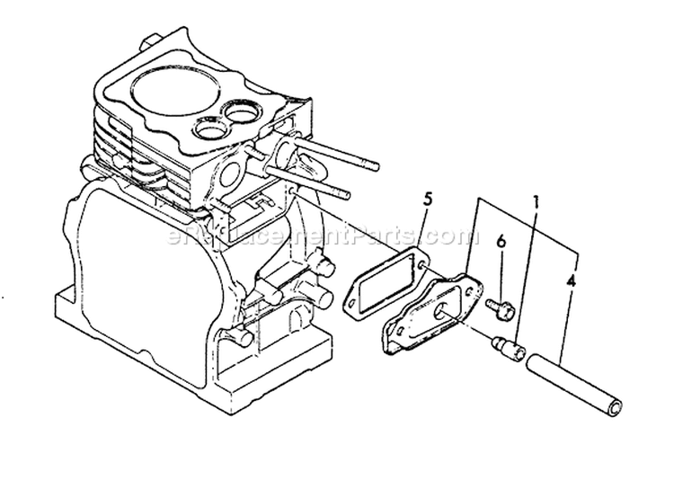Page A Diagram and Parts List for WP-2000 Before S/N A1009 Echo Water Pump
