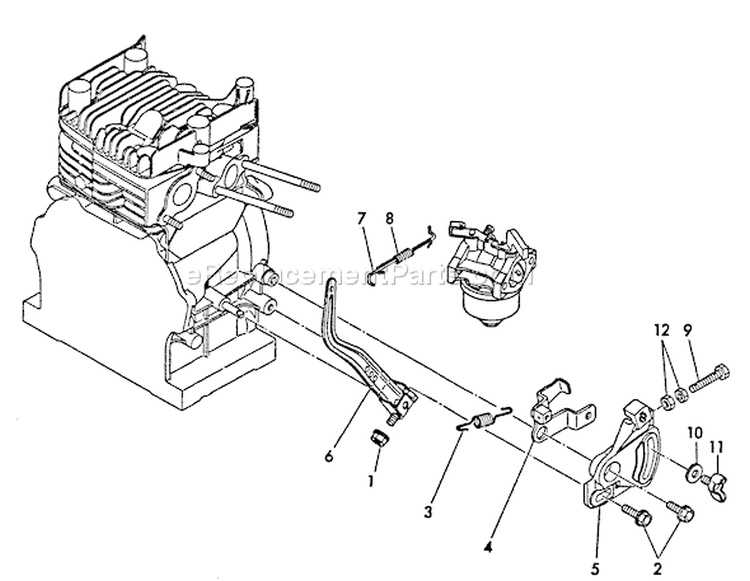 Page R Diagram and Parts List for WP-2000 Before S/N A1009 Echo Water Pump