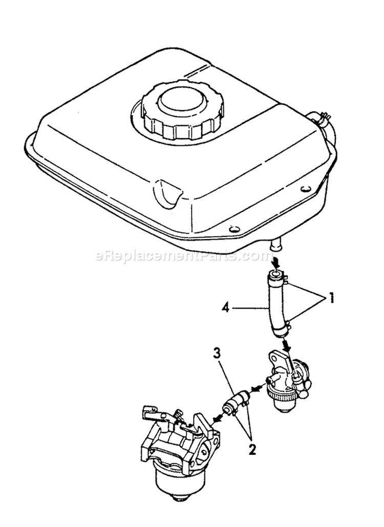 Page H Diagram and Parts List for WP-2000 Before S/N A1009 Echo Water Pump