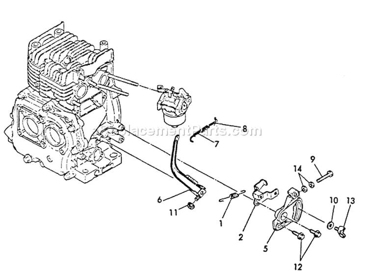 Page R Diagram and Parts List for WP-3000 Before S/N F7298 Echo Water Pump