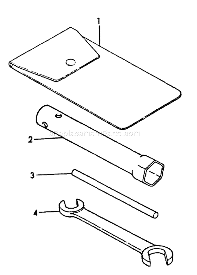 Page S Diagram and Parts List for WP-3000 Before S/N F7298 Echo Water Pump