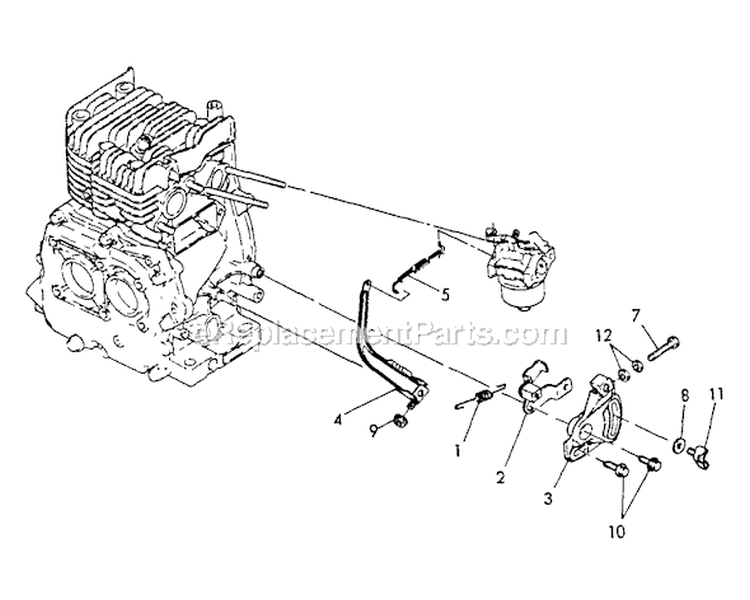 Page S Diagram and Parts List for WP-3000 After S/N F7299 Echo Water Pump