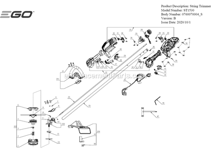Part Location Diagram of 5620050007 Ego Screw