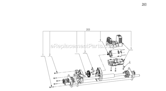 Page D Diagram and Parts List for LM2100SP B Ego Lawn Mower