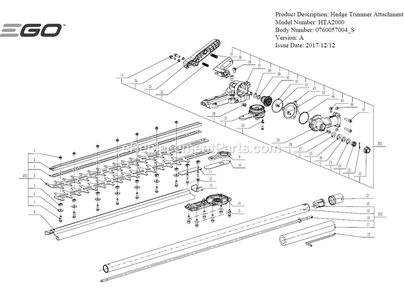Part Location Diagram of 3402841001 Ego Release Button